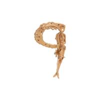 ERTÉ, YELLOW GOLD AND DIAMOND FIGURAL BROOCH