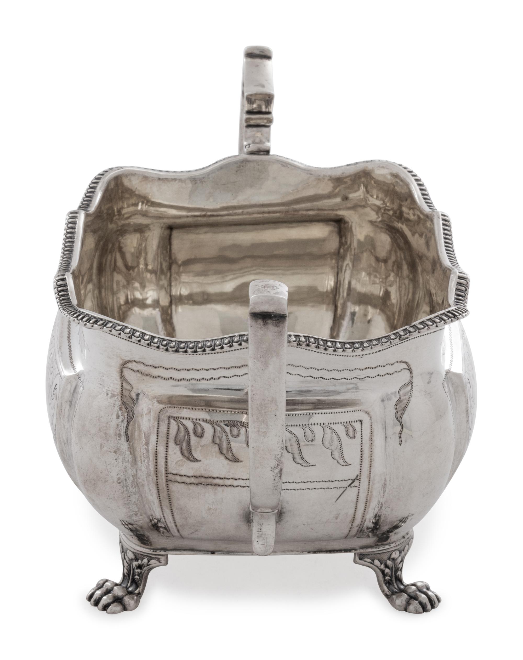 An Irish George III Silver Sugar Bowl