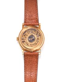 BVLGARI, 18K YELLOW GOLD SKELETON WRISTWATCH