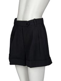 Alaïa, Black Tailored High-Cut Shorts, 1980's