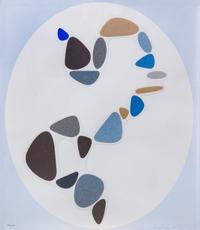 Victor Vasarely, (French/Hungarian, 1906–1997), Sauzon, (pl. 7 from the series Le discours de la methode), 1947/1969