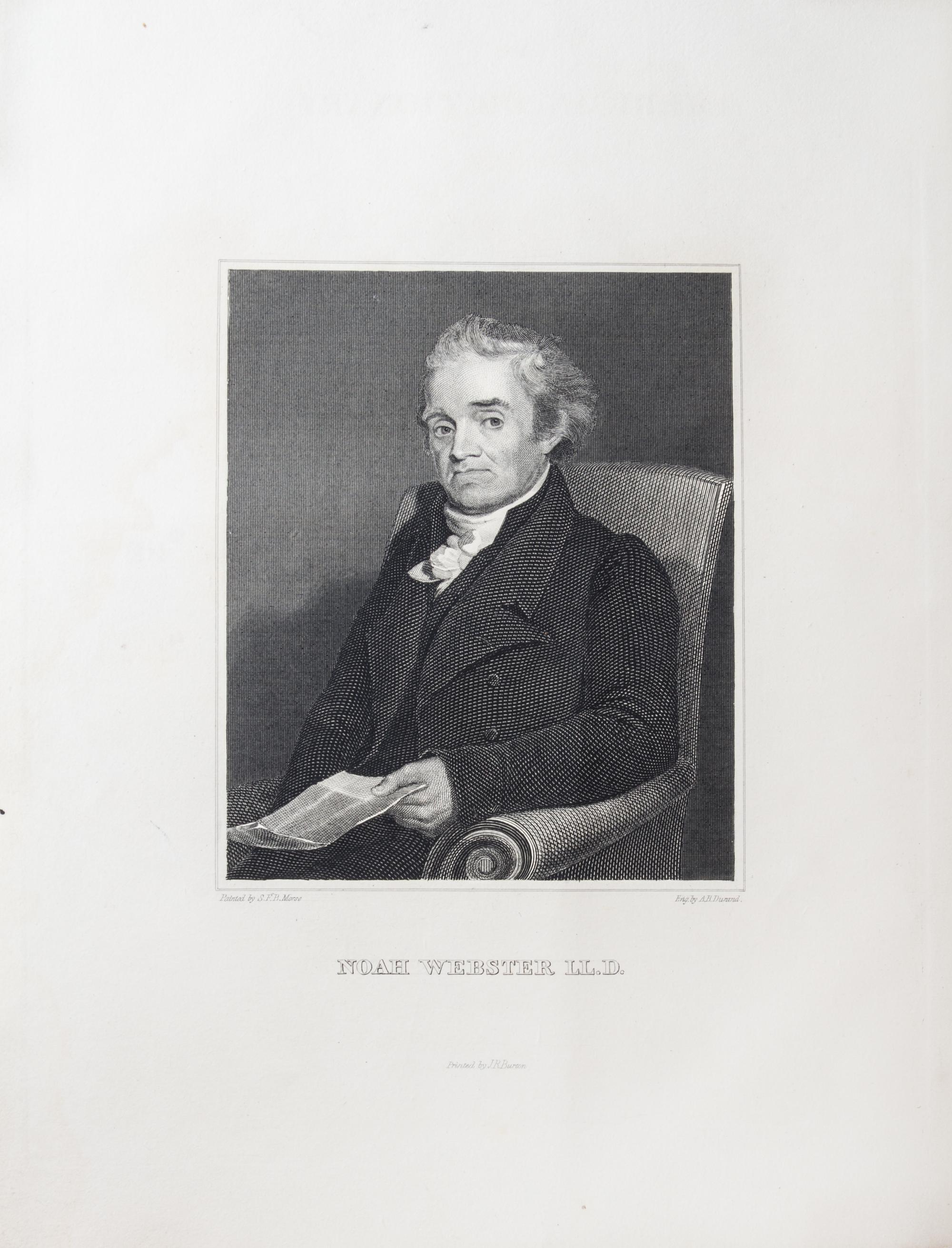 WEBSTER, NOAH. An American Dictionary of the English Language. New York, 1828. 2 vols. First edition.