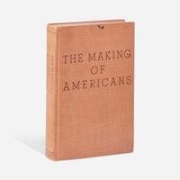 [Literature] Stein, Gertrude Group of 4 Editions of "The Making of Americans"