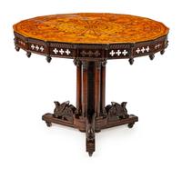 An Italian Marquetry Center Table
