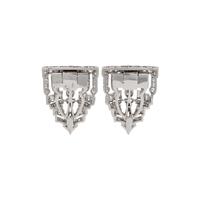 ART DECO, DIAMOND DOUBLE CLIP/BROOCH