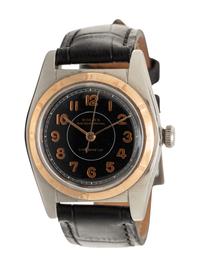 ROLEX, REF. 5011 STAINLESS STEEL AND ROSE GOLD 'OYSTER PERPETUAL BUBBLEBACK' WATCH