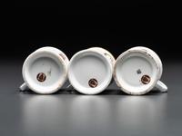 Three GAR Veteran's Porcelain Shaving Mugs