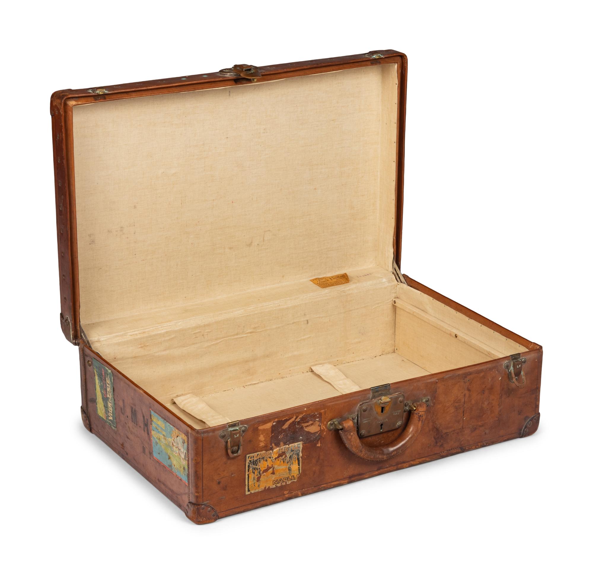 Louis Vuitton Hard-Sided Suitcase, Early 20th Century
