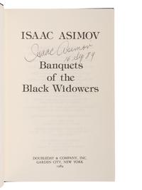 ASIMOV, Isaac (1920-1992). A group of 4 FIRST EDITIONS, comprising:
