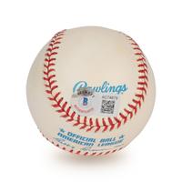 A Joe DiMaggio Single Signed Autograph Baseball (Beckett Authentication Services Letter),
