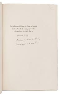 SAINT-EXUPERY, Antoine de (1900-1944). Flight to Arras . New York: Reynal & Hitchcock, 1942.