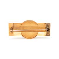 VICTORIAN, YELLOW GOLD BROOCH