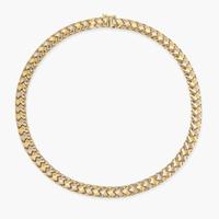 A 14K Yellow Gold Necklace