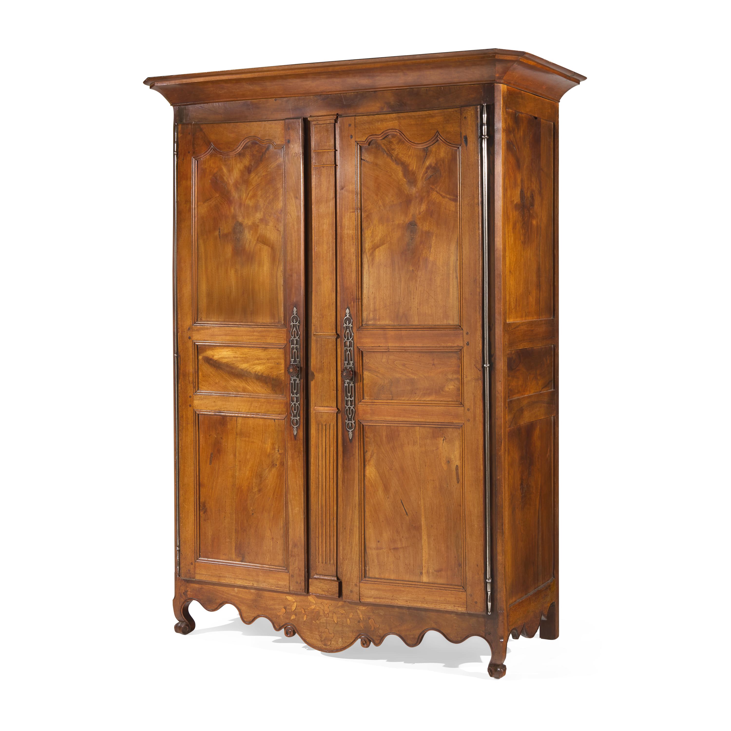 A Louis XVI Provincial Walnut Armoire