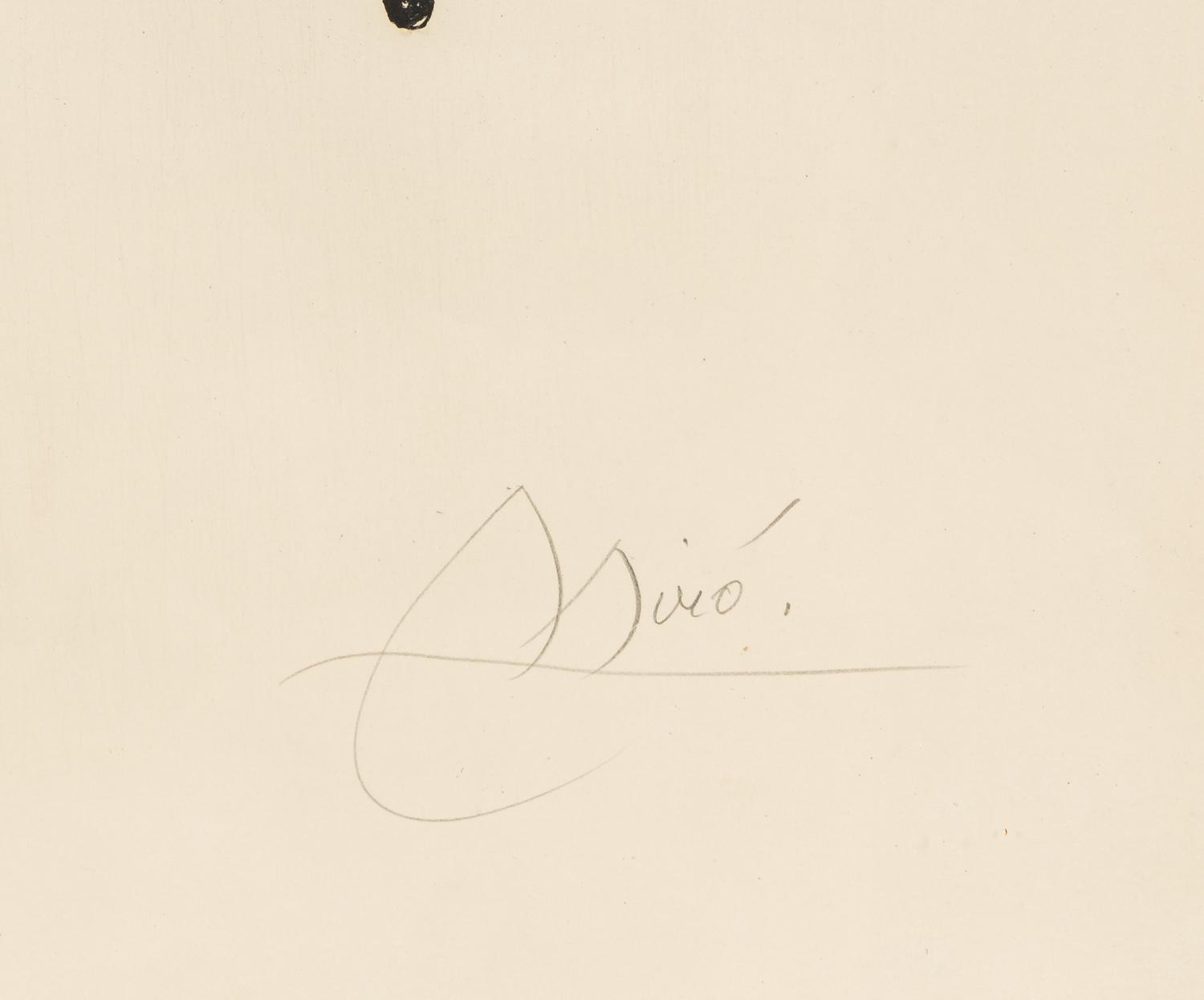 Miró à l'encre