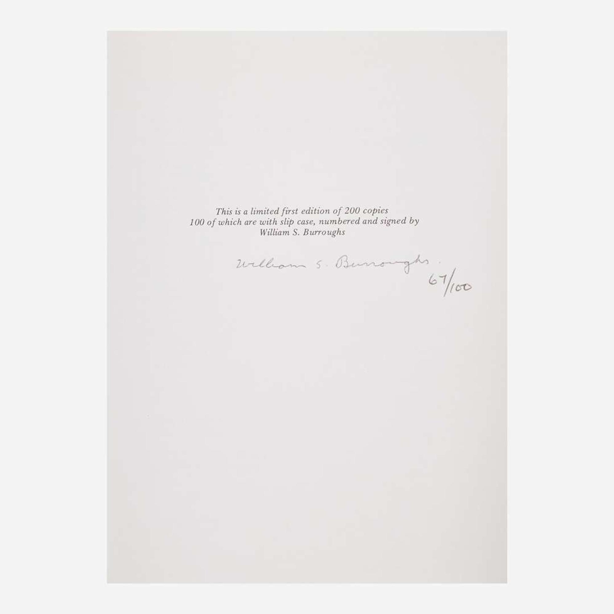 [Counter-Culture] Burroughs, William S. Group of 15 Titles, Including 8 Signed