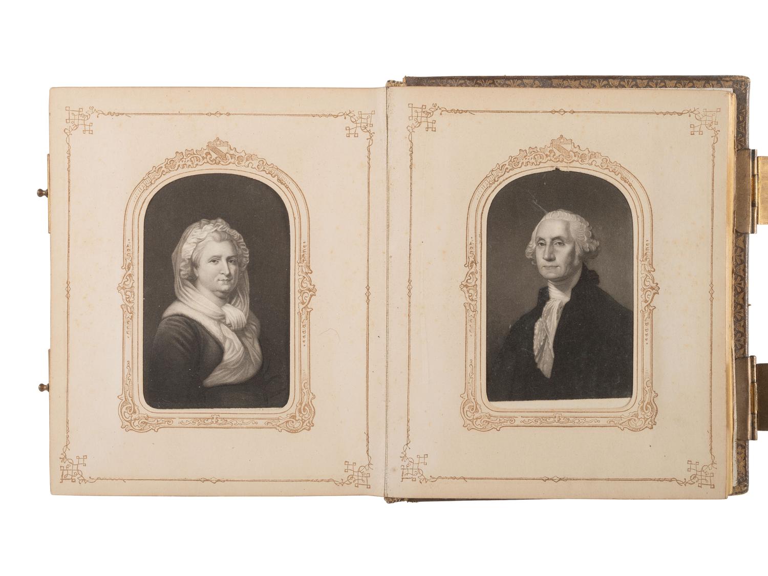 [EARLY PHOTOGRAPHY]. CDV album related to Curtis O. Luce, inventor of agricultural implements, incl. images of his hay rakes.