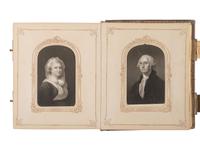 [EARLY PHOTOGRAPHY]. CDV album related to Curtis O. Luce, inventor of agricultural implements, incl. images of his hay rakes.