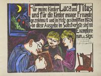 (Felixmuller, Conrad). ABC. Ein geschutteltes, geknutteltes Alphabet in Bildern Mit Versen von Londa und Conrad Felixmuller. 1925