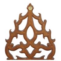 Gothic Revival inlaid walnut presentation hall chair Lancaster, PA area, mid-19th century