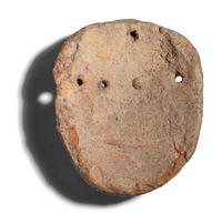 A Phoenician Terracotta Bearded Mask