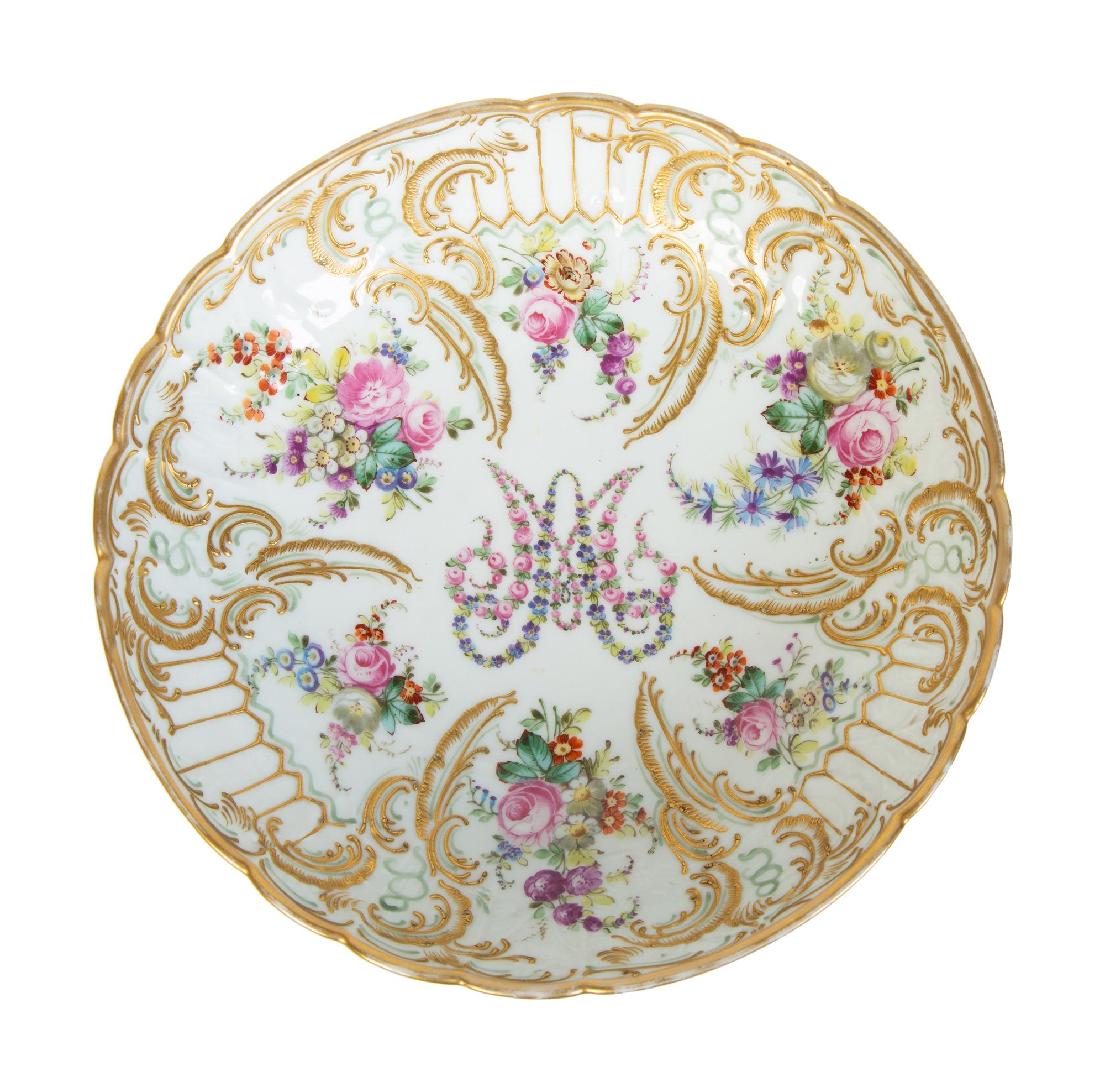 A French Clingnancourt Porcelain Compote — 18TH CENTURY