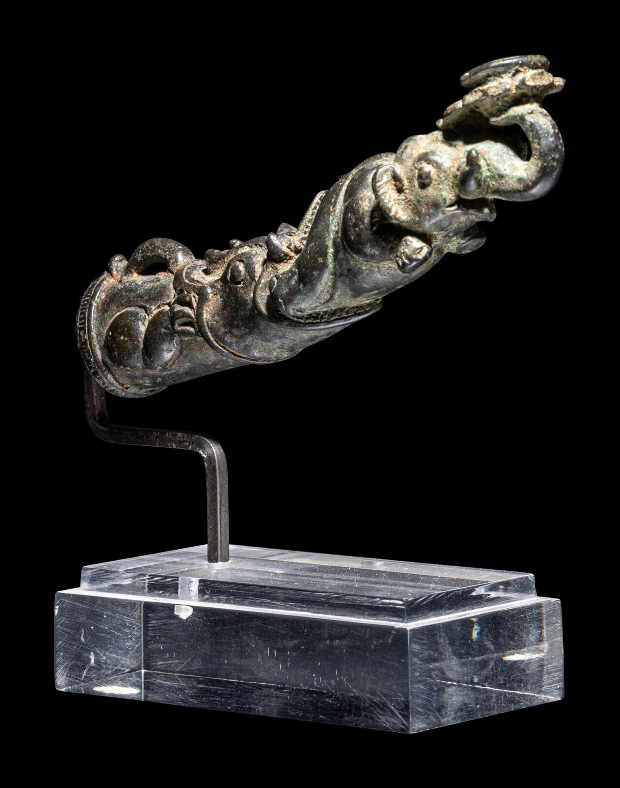 Two Javanese and Indonesian Bronze Figures