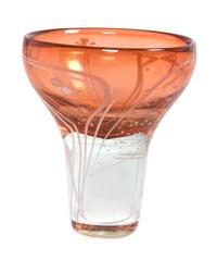An Art Glass Vase Height 8 x diameter 6 3/4 inches. — MARK SUDDUTH