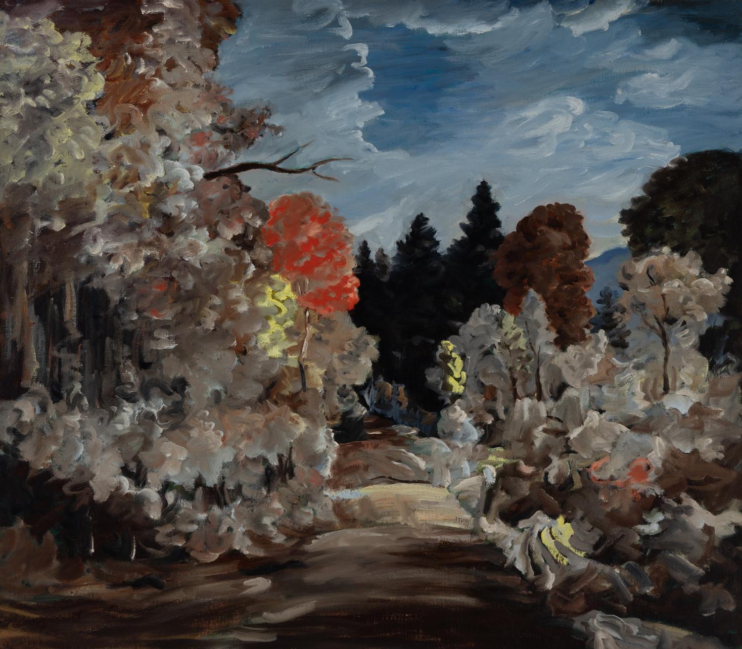 Mountfort Coolidge (American, 1888-1954) — The Black Pines