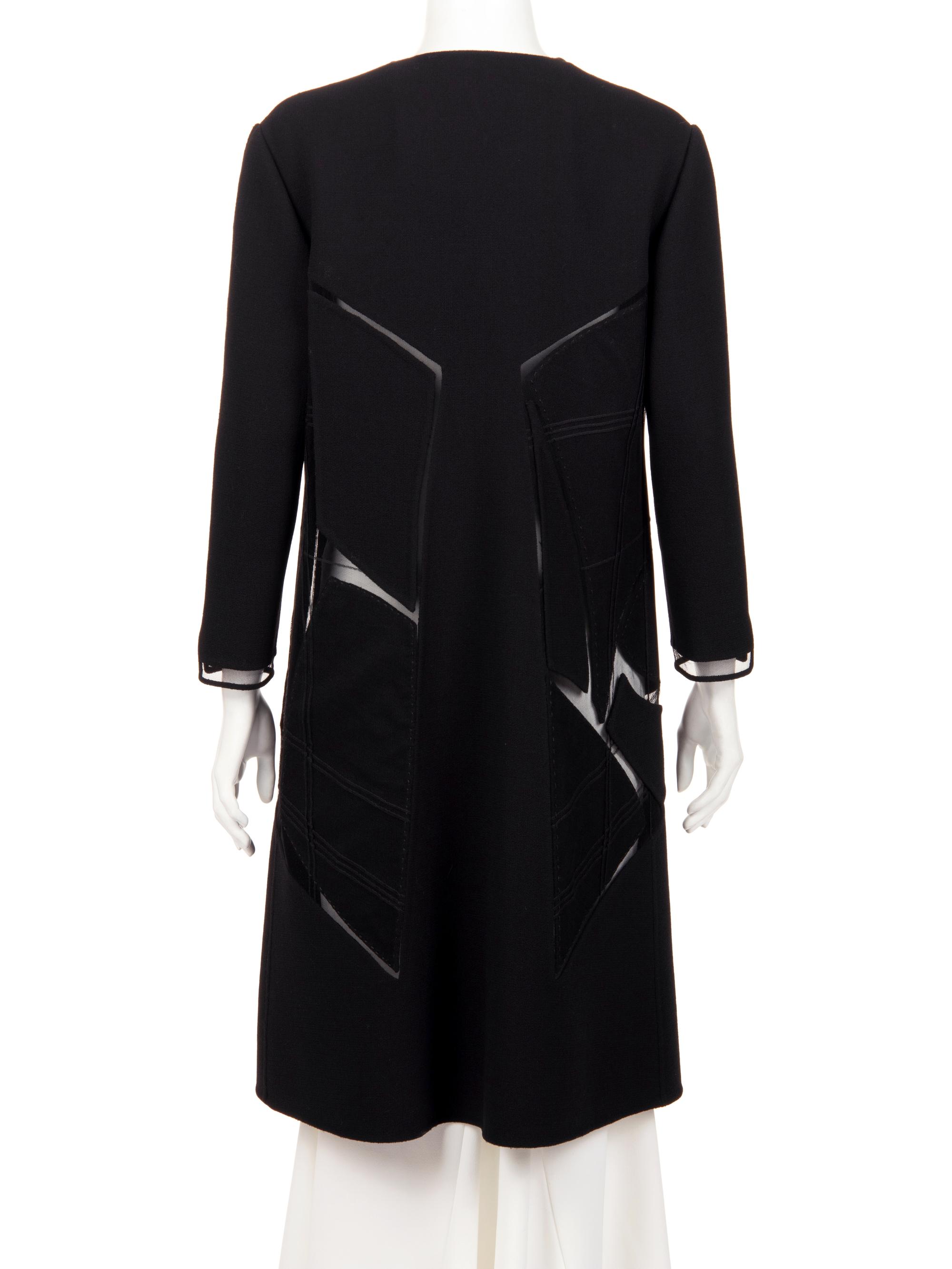 Two Ralph Rucci Wool Long Jackets
