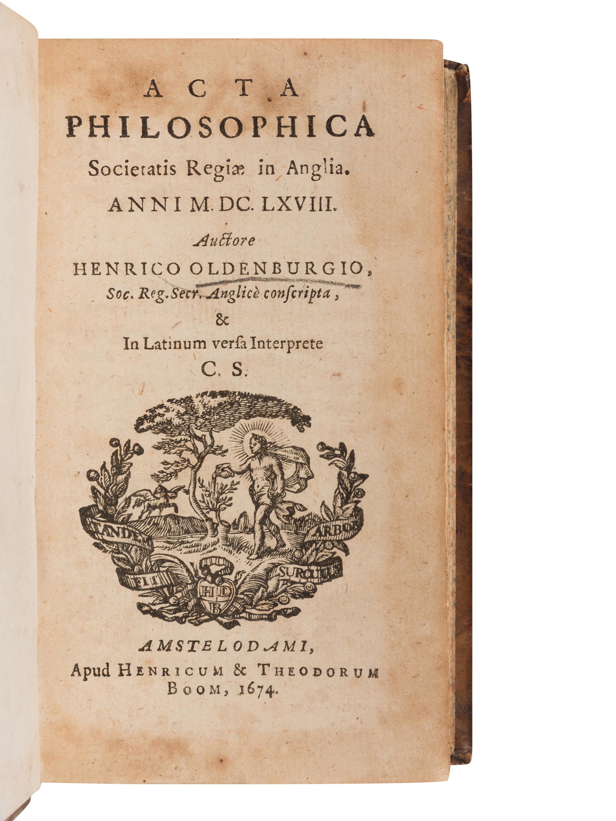 [SCIENTIFIC INQUIRY] -- A group of 3 works in 4 volumes related to scientific inquiry, comprising: