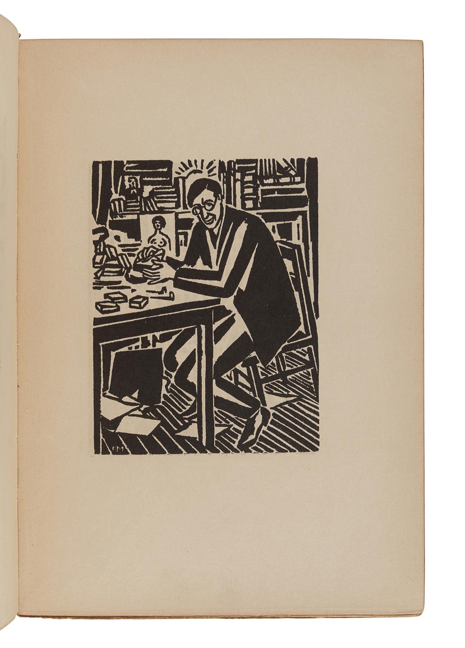 [MASEREEL, Frans (1889-1972)]. A group of 3 works by Masereel, comprising: