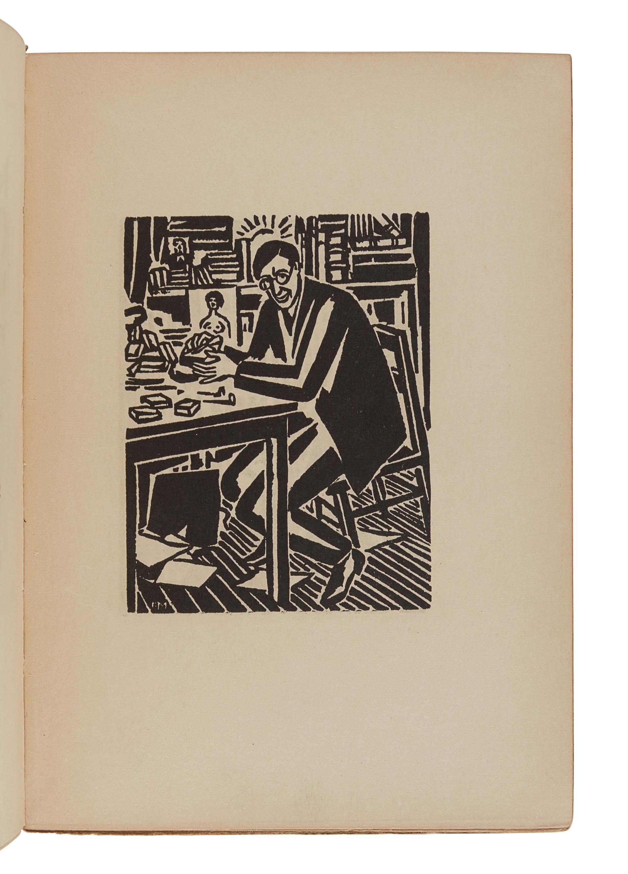 [MASEREEL, Frans (1889-1972)]. A group of 3 works by Masereel, comprising: