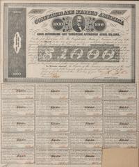 [CIVIL WAR]. A group of 11 Confederate bonds, incl. $500 and $1000 examples.