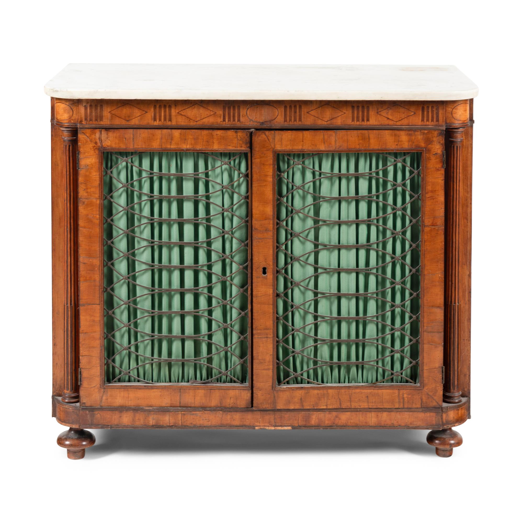 A Regency Mahogany Side Cabinet