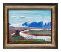 Landscape Near Hvítárvatn