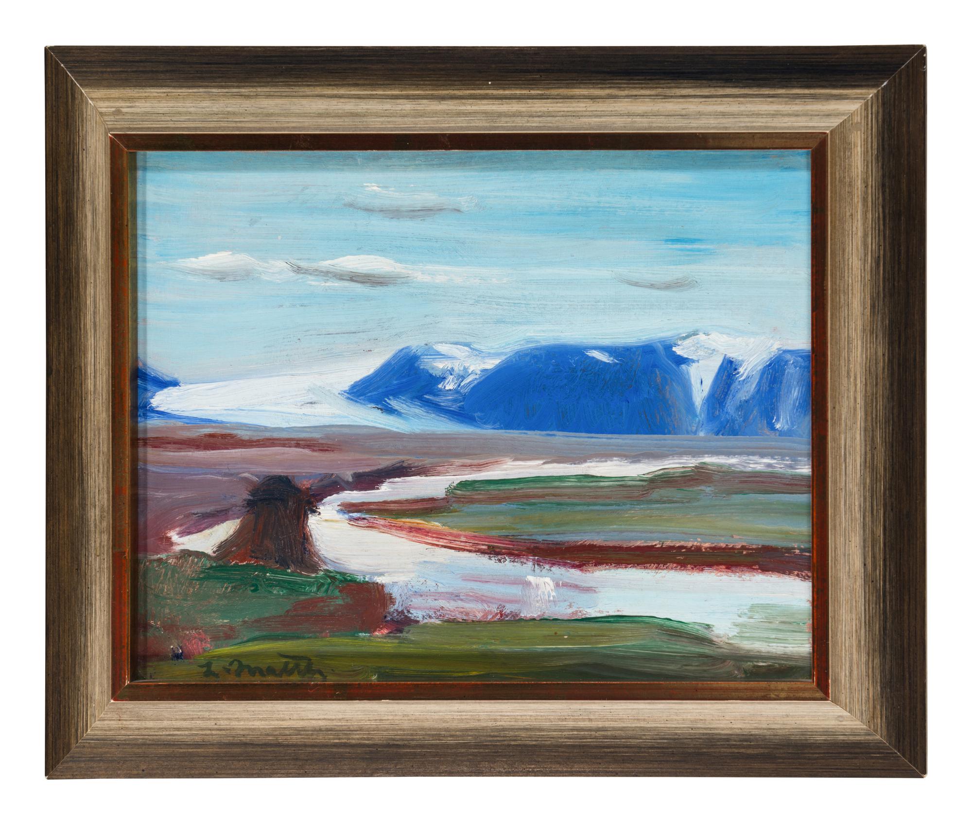 Landscape Near Hvítárvatn