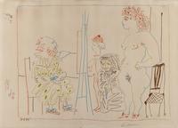 Le Modèle et Deux Personnages