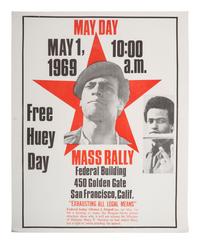 [BLACK PANTHER PARTY]. Free Huey Day / May Day. May 1, 1969. Mass Rally Federal Building, 450 Golden Gate, San Francisco, Calif. [Oakland, CA]: 1969.