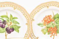 A Collection of Royal Copenhagen Flora Danica Porcelain Table Articles