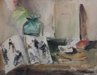 Carlo Ravagnan, (Italian, b. 1912), Table Top Still Life, 1950