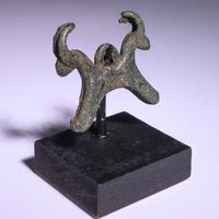 Three Near Eastern Bronze Ibexes