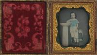 [Daguerreotype] Blue Tinted Boy