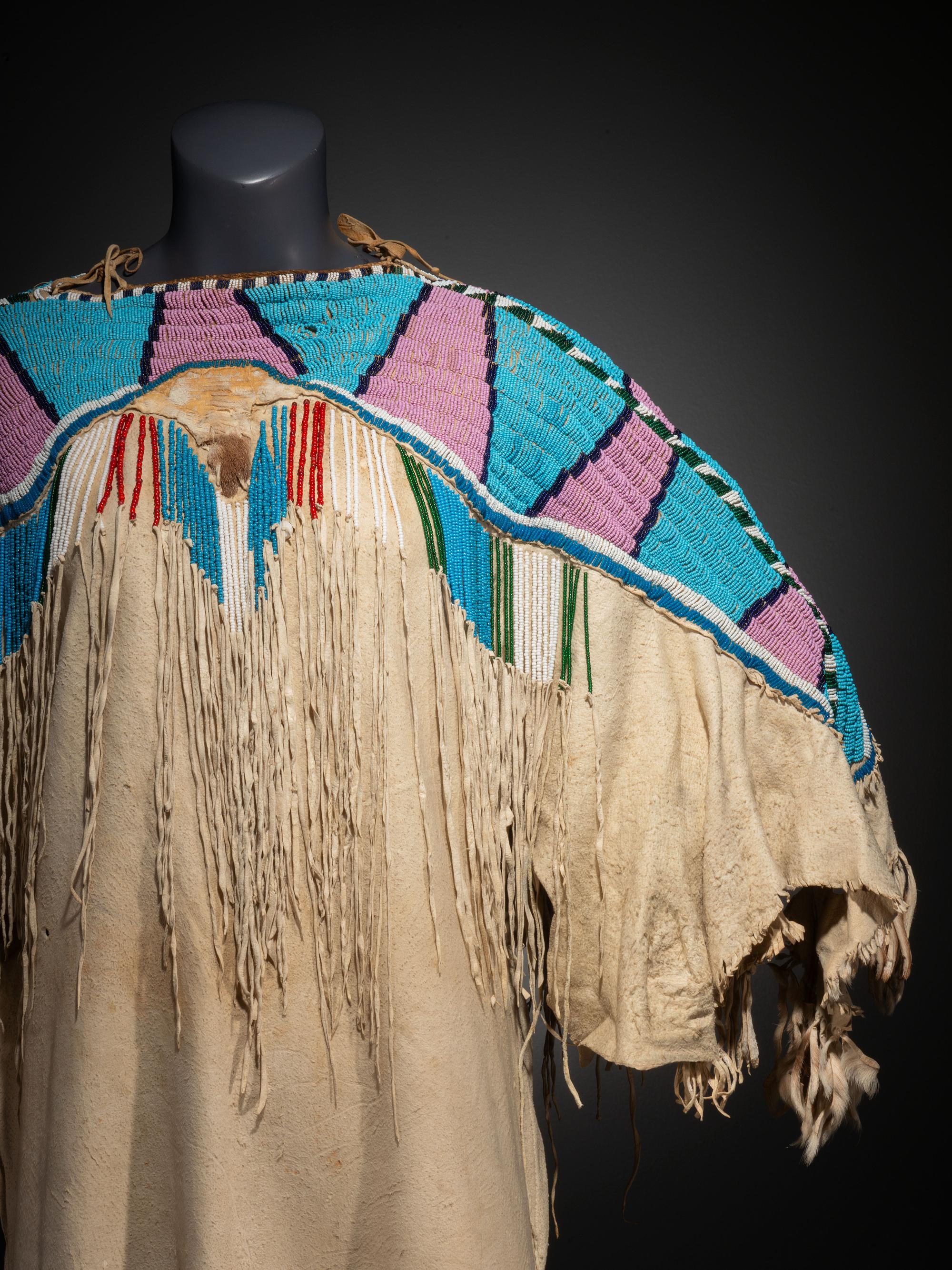 Plateau Beaded Hide Dress