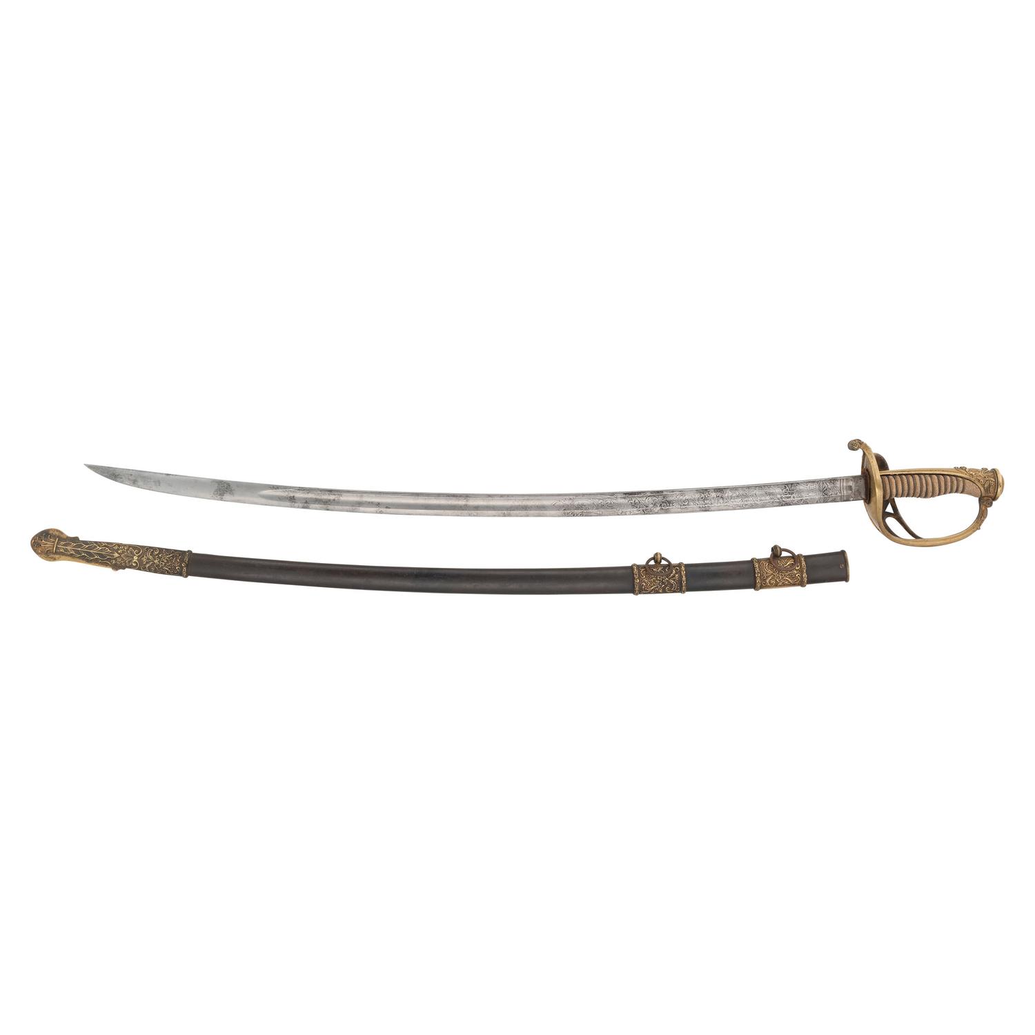 Combination French Hilt Non-Regulation Infantry Officer's Sword by PDL