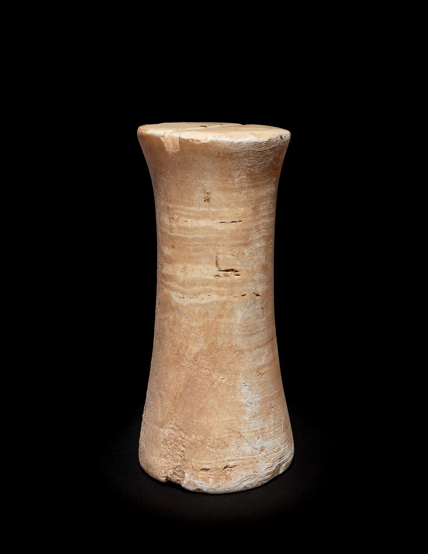 A Bactrian Calcite Columnar Ritual Object