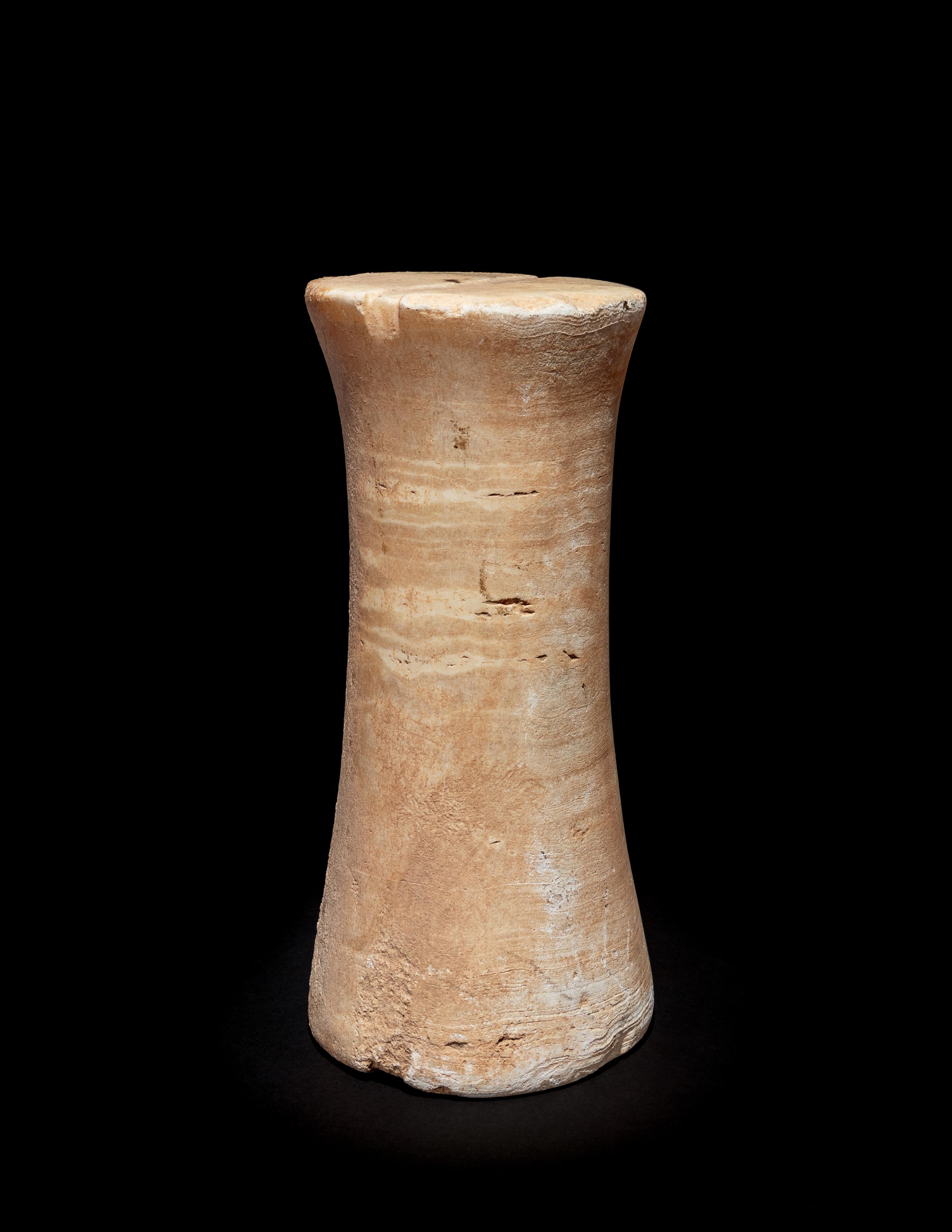 A Bactrian Calcite Columnar Ritual Object