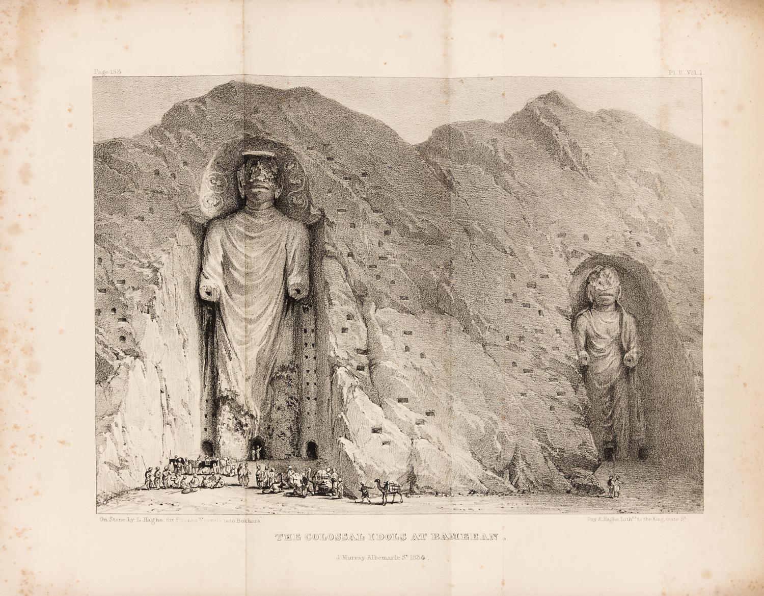 BURNES, Alexander (1805-1841). Travels into Bokhara. London, 1834. Second (first octavo) edition.