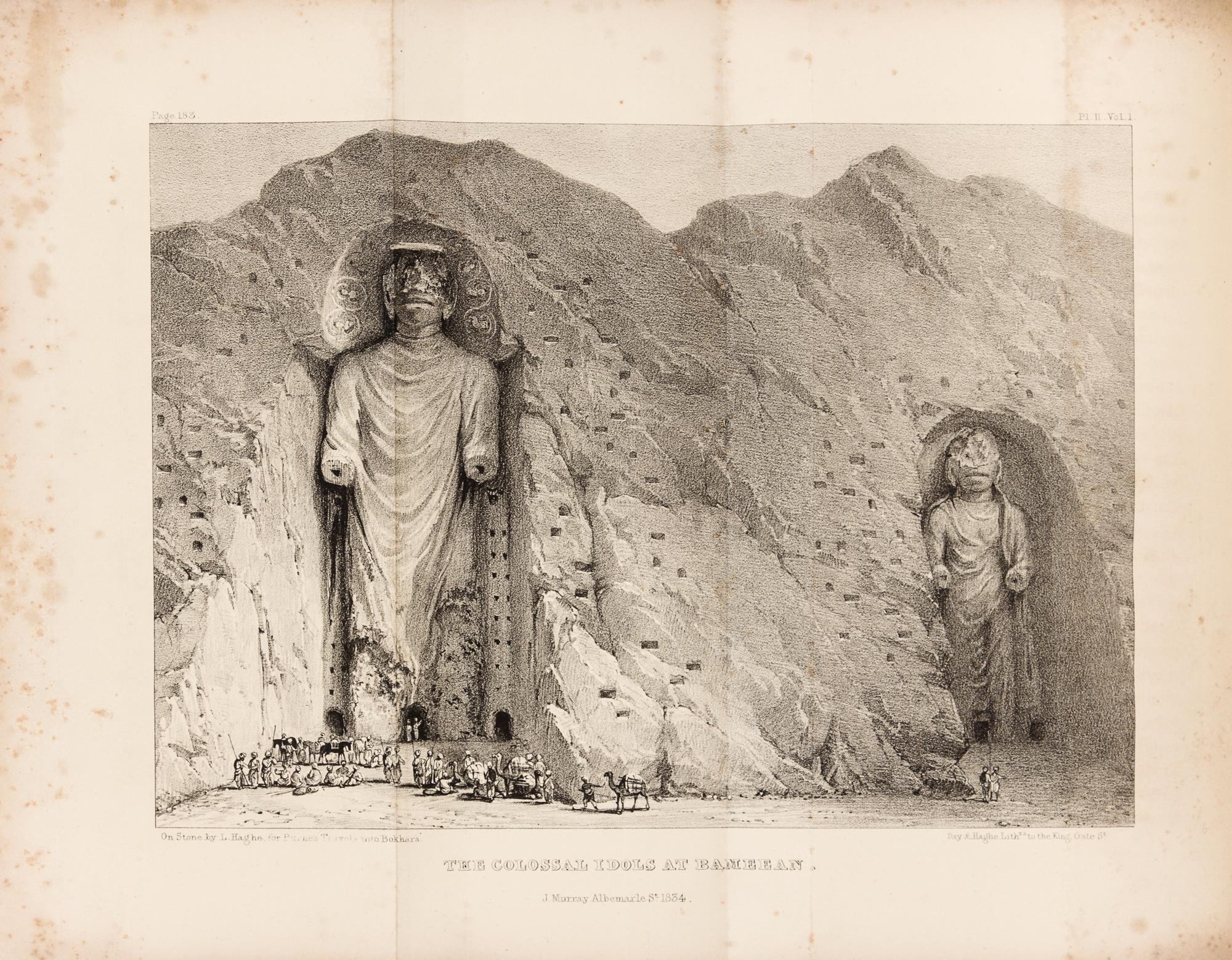 BURNES, Alexander (1805-1841). Travels into Bokhara. London, 1834. Second (first octavo) edition.