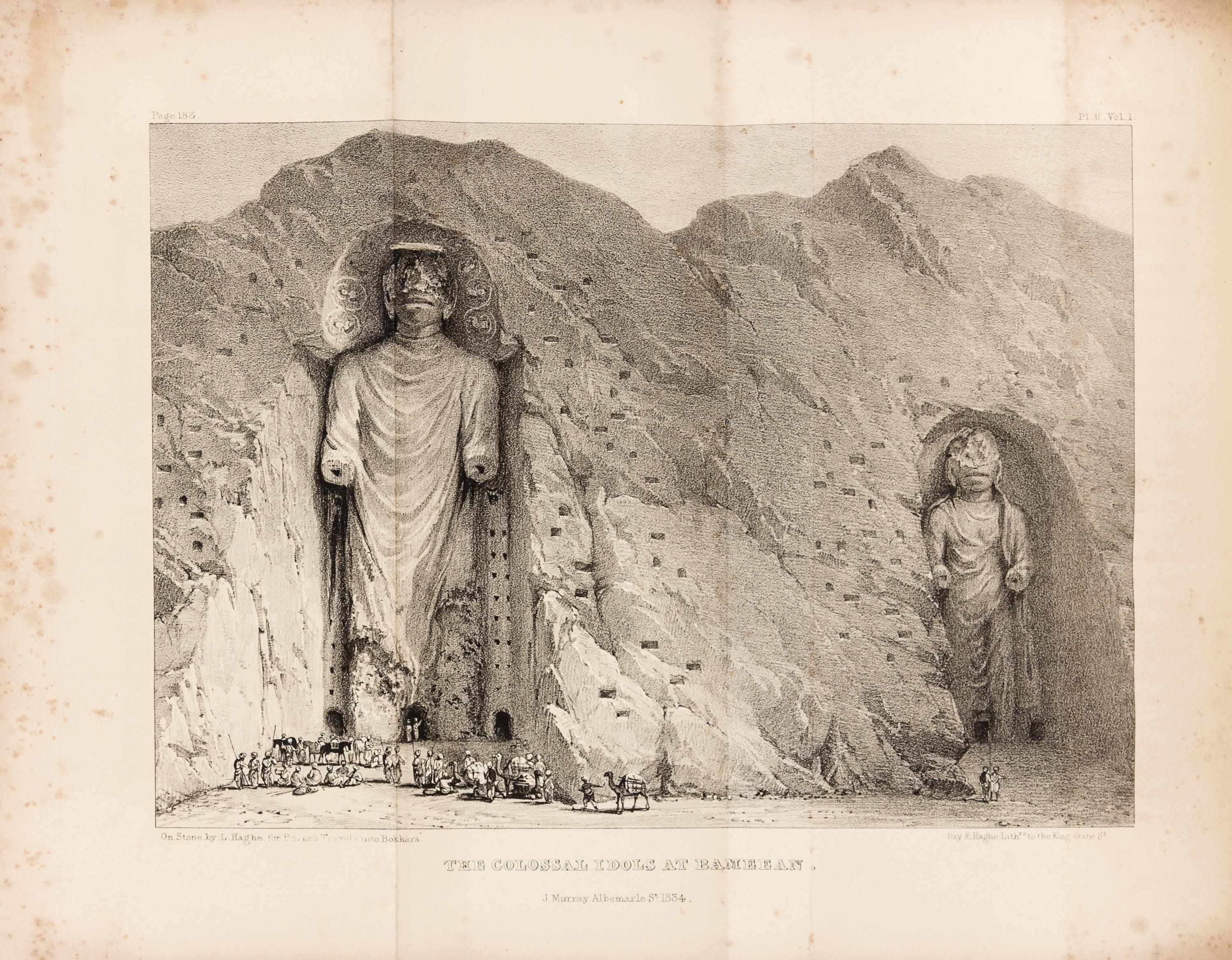BURNES, Alexander (1805-1841). Travels into Bokhara. London, 1834. Second (first octavo) edition.